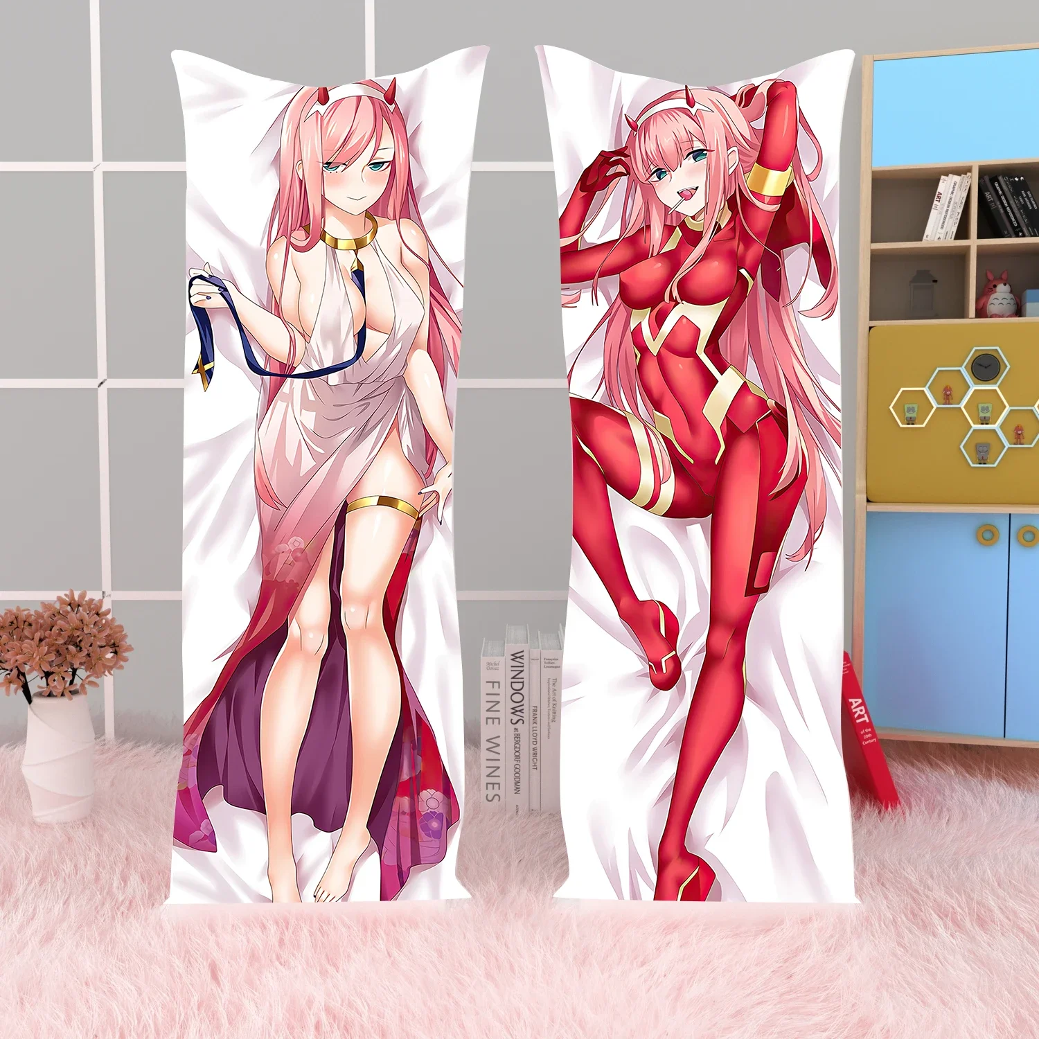 Anime DARLING in the FRANXX Zero Two Dakimakura Pillowcase Cushion Cover  Hugging Body Pillow Case Game Otaku Pillow Cover