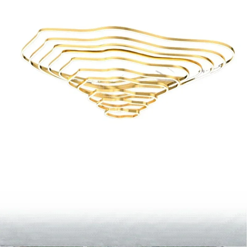 

Terraced pendant lamp, living room, dining room lamp, non-standard engineering lamp, mountain special-shaped lamp