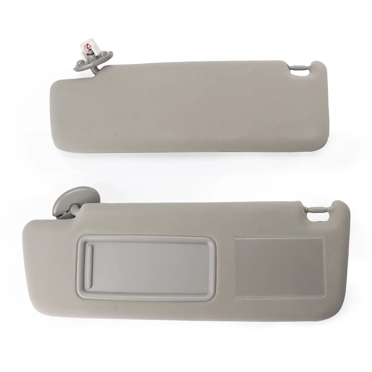 1/2PCS Grey Sun Visor With Lamp Left Right Side Side For Toyota Land Cruiser Prado 2002-2010 GRJ12 KDJ120 KZJ120 LJ12 RZJ12