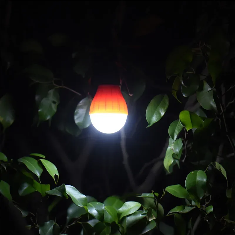 Portable Camping Equipment Outdoor Hanging  LED Camping Lantern Soft Light LED Camp Lights Bulb Lamp for Camping Tent Fishing