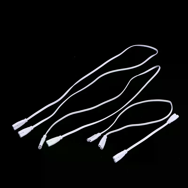 LED tube lamp connected cord flexiable connecting cable T4 T5 T8 light connector