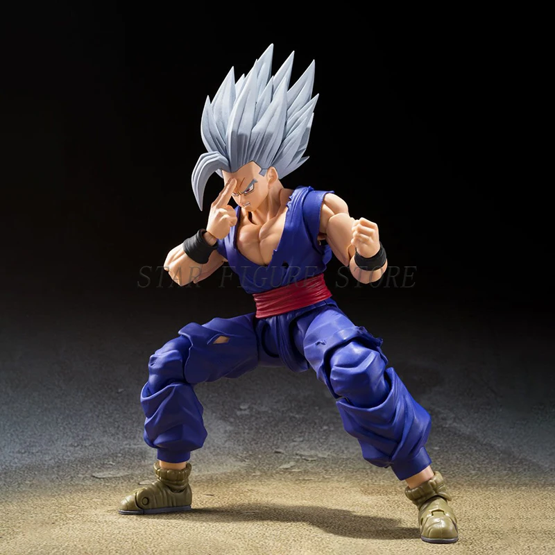 SHF Son Gohan Beast Action Figure PVC Movable Collection 17cm Model Toys Anime Dragon Ball Super Saiyan Kakarotto Figurine Doll