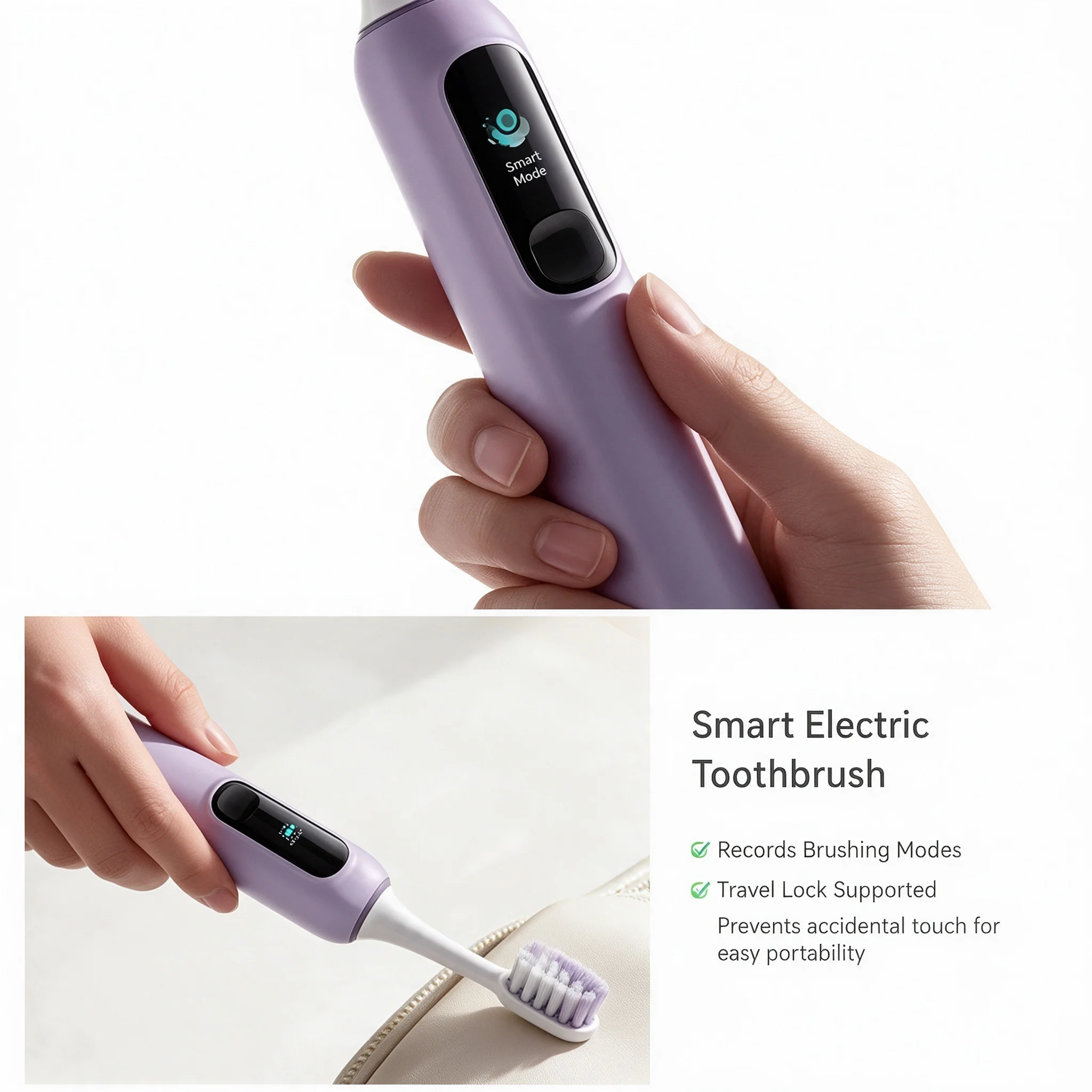 Xiaomi Sonic Scanning Electric Toothbrush Pro Love Gift Box, Smart Surface Detection, LCD Color Screen, 6-Zone Missed-Brush