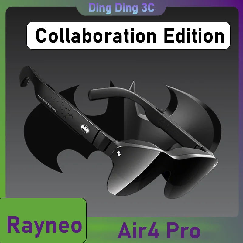 

2025 НОВЫЕ умные очки Rayneo Air 4 Pro, 3G, голосовое управление, IPX-5, водонепроницаемые, 4K, для захвата видео, крепление на голову, XR