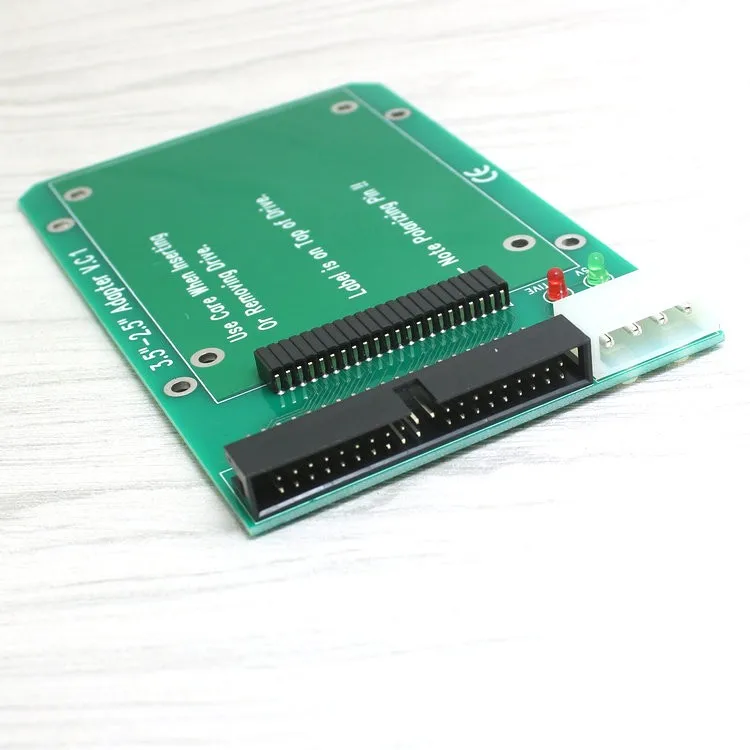 Board design hard disk 2.5 to 3.5 adapter ide 44pin to 40pin adapter