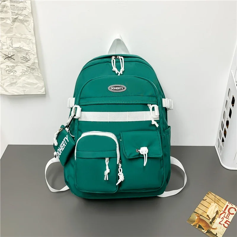 

Versatile Nylon Zipper Ladies Backpacks Large Capacity Simplicity 2024 High Quality Bags for Women New Bolsas Femininas