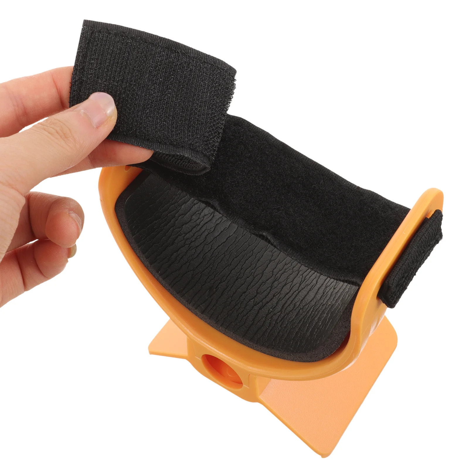 BUTIFULSIC Suporte de metal portátil à prova d'água Rack de armazenamento para caça ao tesouro subterrâneo Plástico amarelo