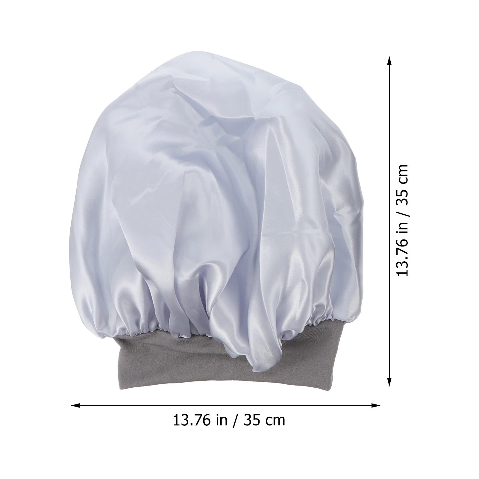 

2Pcs Elastic Sleeping Caps Soft Breathable Night Hair Care Bonnets Wide Side Sleep Hats for Women Night Sleep Head Wraps