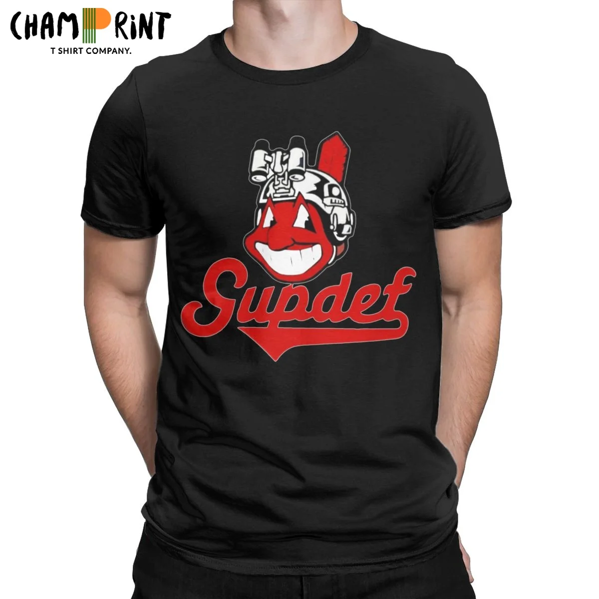 SUPDEF Forward Observations Group T-Shirts for Men Novelty 100% Cotton Tees Crew Neck Short Sleeve T Shirts Plus Size Clothing