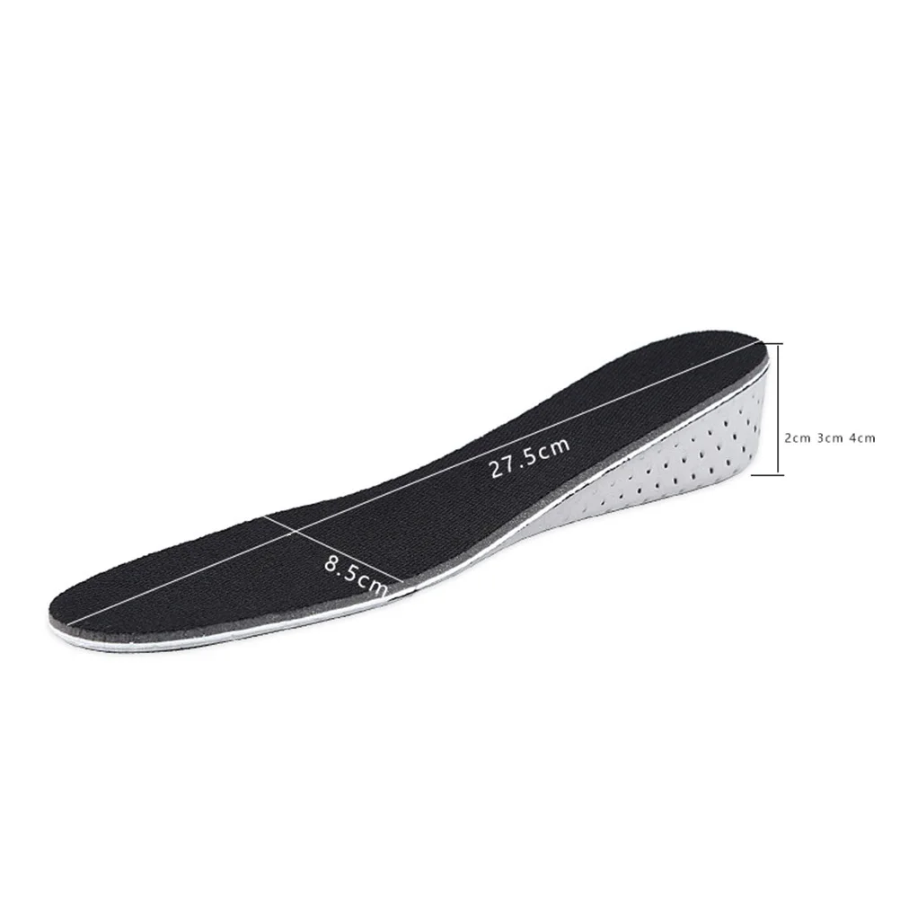 

Invisible Height Insoles Eva Memory Foam Heel Lift Breathable Cushion Full Length Half Pad Foot Care Tool Arch Support