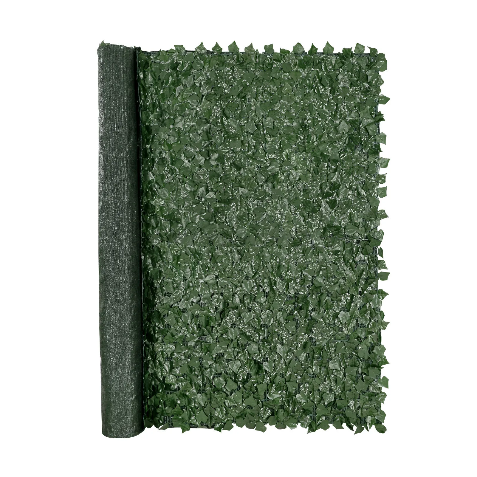 

96"x72" Artificial Faux Ivy Leaf Privacy Fence w/ Mesh Cloth Backing