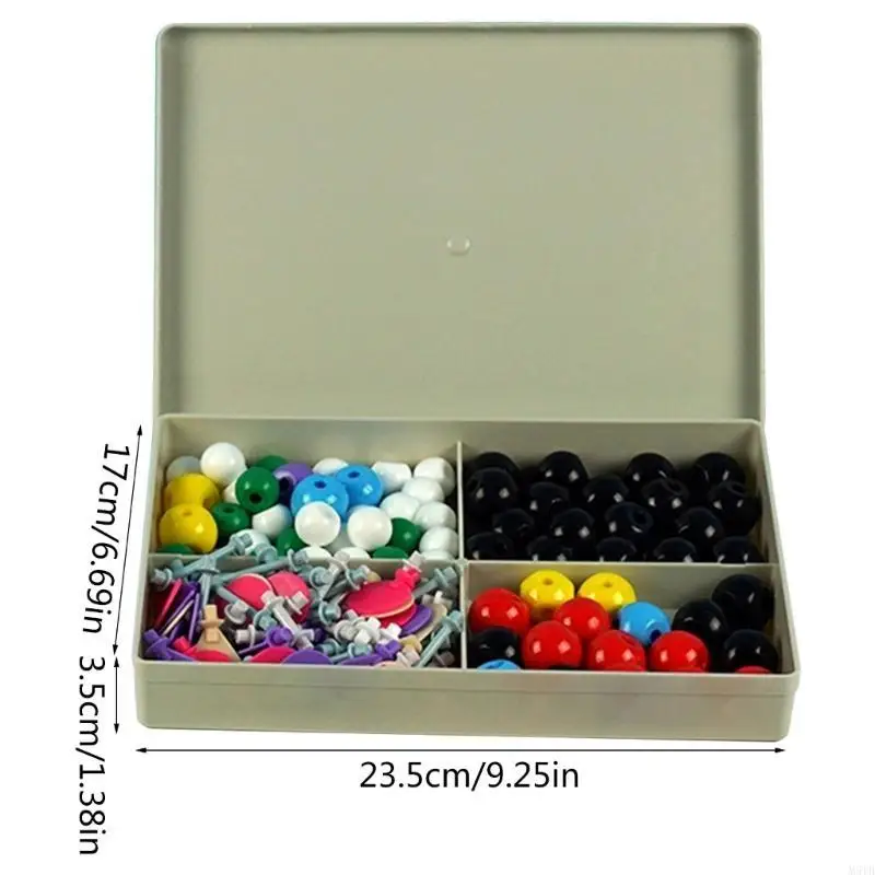 M5TB 178 قطع كيمياء طقم النموذج الجزيئي لمعلم الطلاب #6