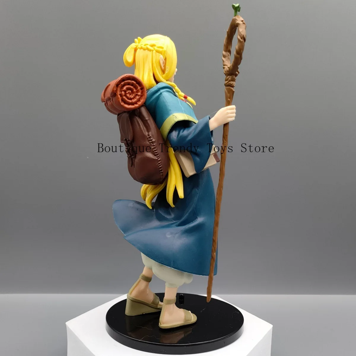 Novo feito à mão fantasia mago figura colecionável bonito design exclusivo prateleira decoração ornamento presente perfeito para fãs de jogos anime