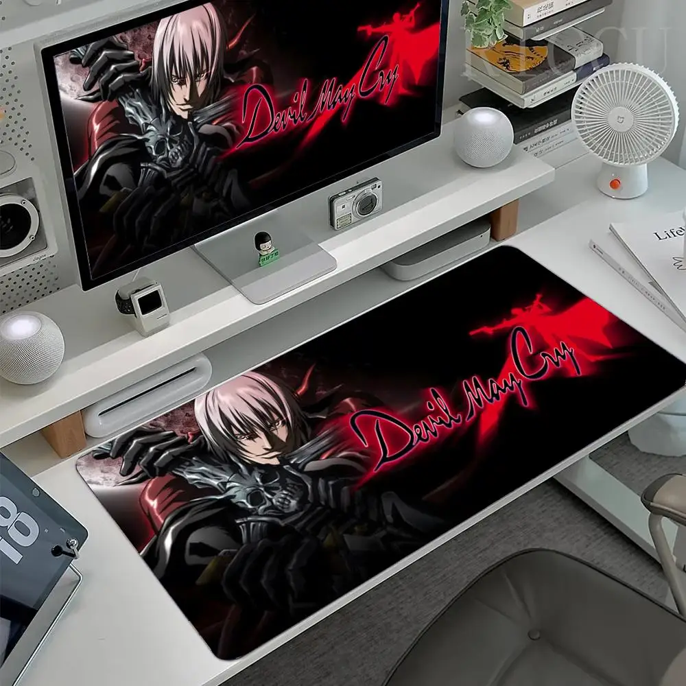Devil May Mouse Pad Mousepad Large Gaming Mouse Pad LockEdge Thickened Computer Keyboard Table Desk Mat