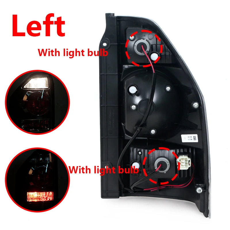 For Mitsubishi Pajero Montero 2003 2004 2005 2006 Tail Light Rear Stop Brake Turn Signal Fog Lamp Reflector Car Accessories