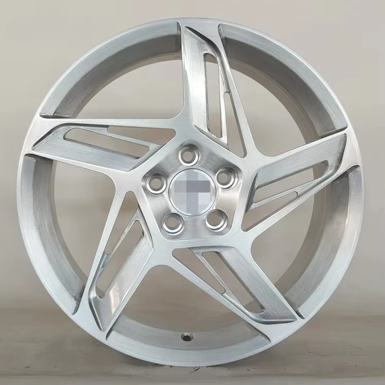 JOVA Customized Brushed Silver Offset 32mm  Rims 8x18  5x108 40 For Lynk&Co 03 customizable