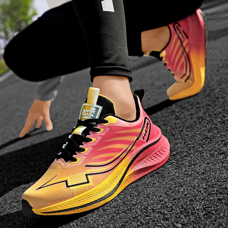 

Men's shoes 2025 new spring and autumn sports shoes, durable and lightweight running shoes, breathable for teenagers, middle sch