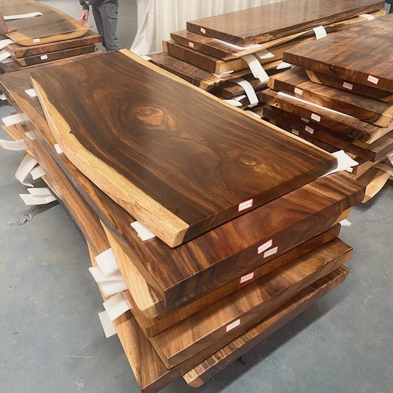 

The product can be customized.Log table desk simple new Chinese tea board kung fu tea table okan walnut solid wood large board