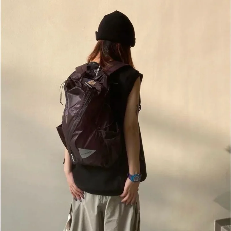 2025 New Summer Ultra-Light Urban Outdoor Cycling Hiking Mountaineering Bag Functional Bag Light Thin Paper Backpack Backpack