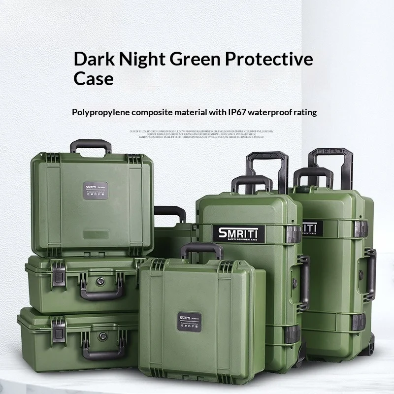 

Прочный переносной металлический ящик для инструментов с замком, органайзер для гаража и мастерской, профессиональный кейс для хранения инструментов