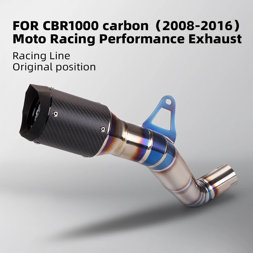 

Высококачественный глушитель мотоцикла для CBR1000RR (2008-2016) CBR1000, гоночный выхлоп, оригинальное местоположение