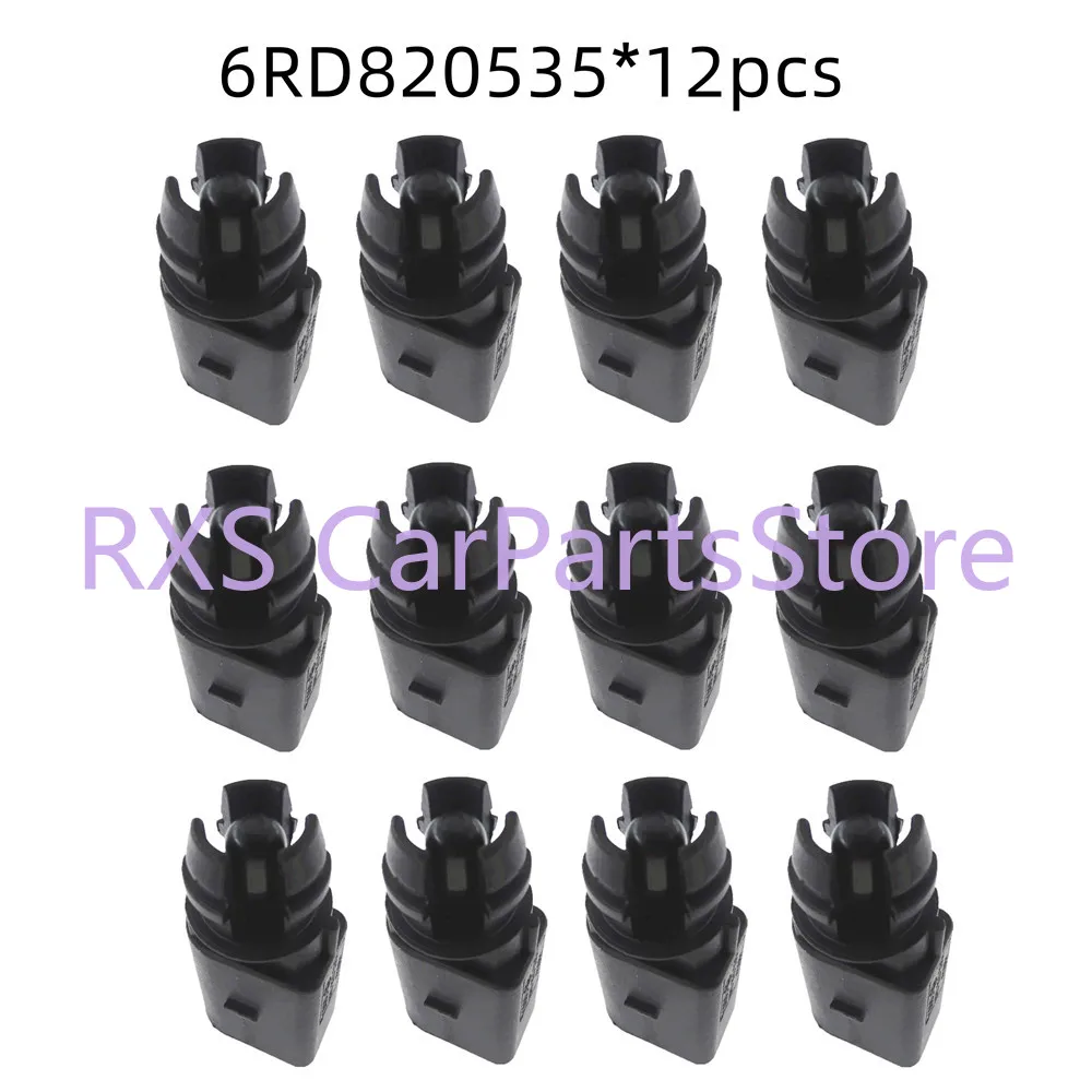 12pcs Outdoor Temperature Ambient Air Sensor 6RD820535 for A3 A4 Q5 for Golf MK5 MK6 Beetle Passat B5 B6 CC Tiguan 8Z0820535