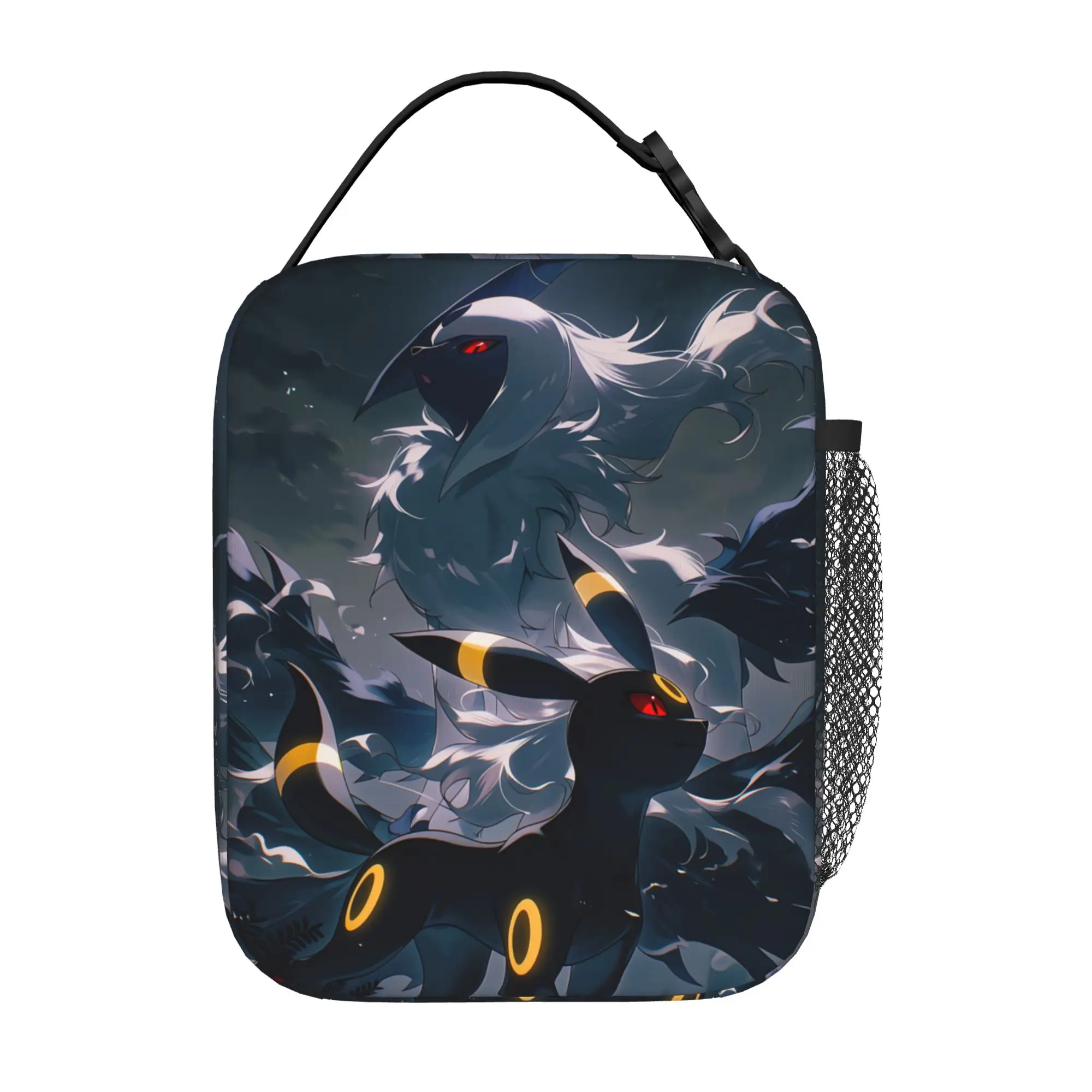 Pokemon Insulated Lunch Bag Insulation Bento Pack Rice Bag Eevee Eeveelution bolsa Student Bento Lunch Handbag Insulation