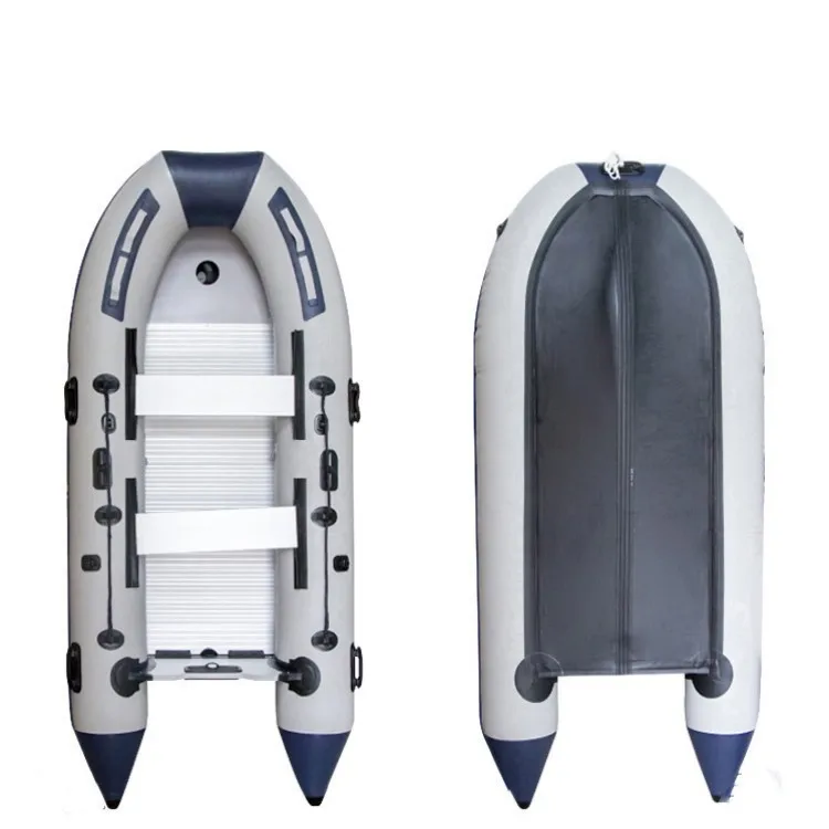 Bateaux pneumatiques rigides de luxe à coque rigide en PVC Orca en forme de U profonde, bateaux pneumatiques rigides en aluminium, bateaux rapides