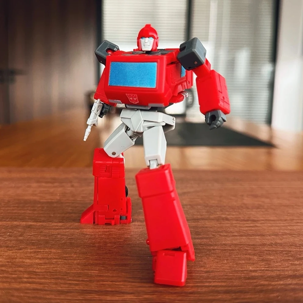 

Трансформируемая игрушка MS-TOYS, малая масштабная модель MS-B44A Ironhide, версия с тонким покрытием, фигурка-робот, модель для хобби