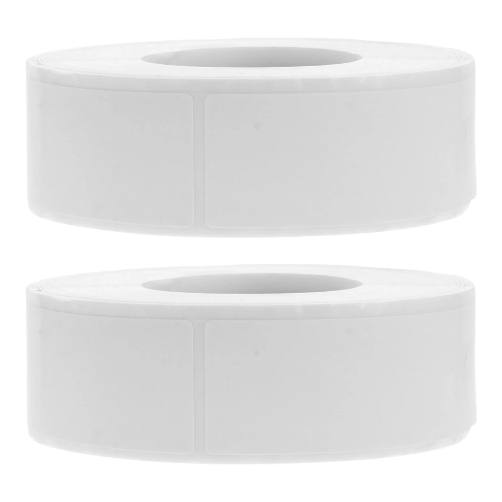 

1000pcs Food Labels Stickers Blank Writing Removable Adhesive Jars Containers Canning Expiration Date Safe Practical Home Office