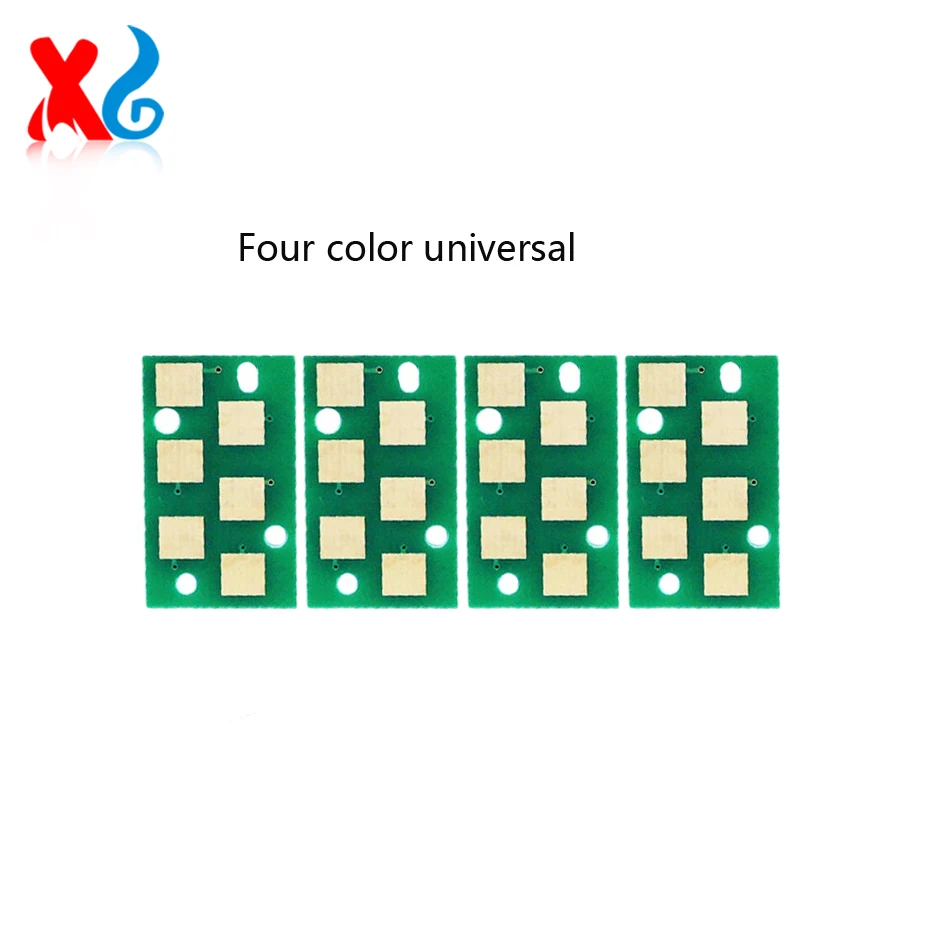 4 Uds FC25 TFC25 Chip de cartucho de tóner para TOSHIBA e-STUDIO 2040C 2540C 3040C 3540C 4540C T-FC25 CMYK 550G cuatro colores Universal