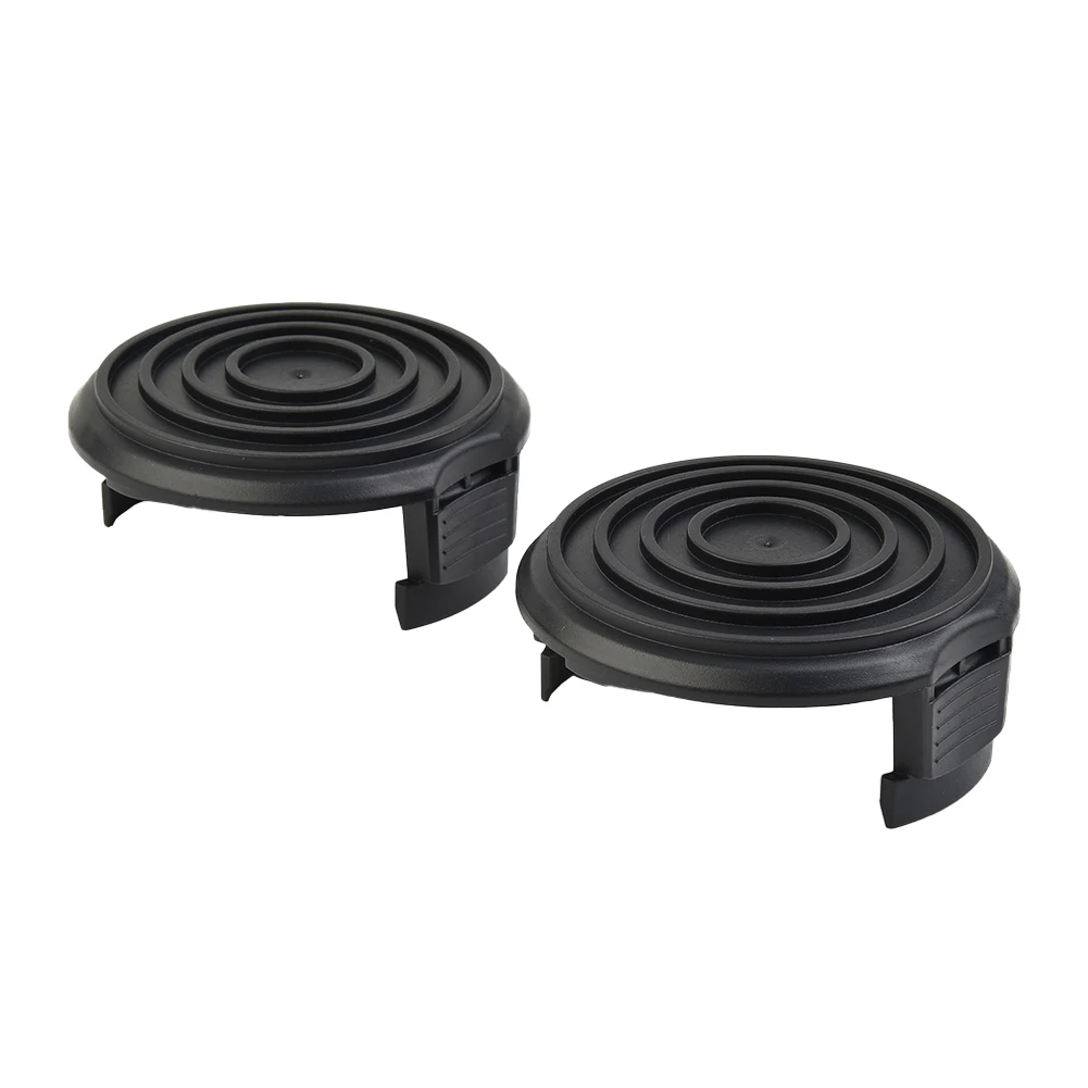 For Lidl For Parkside Line Spools Cover Spool Cap Outdoor Garden For Florabest Parts Replacements 2 Pcs Accessories Black