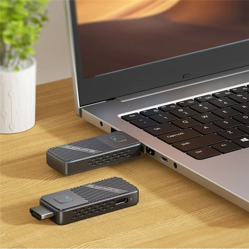 Applia-sem fio 5g hd transmissor receptor espelhamento de tela para pc, tv, projetor-transmissão de vídeo suave e configuração simples
