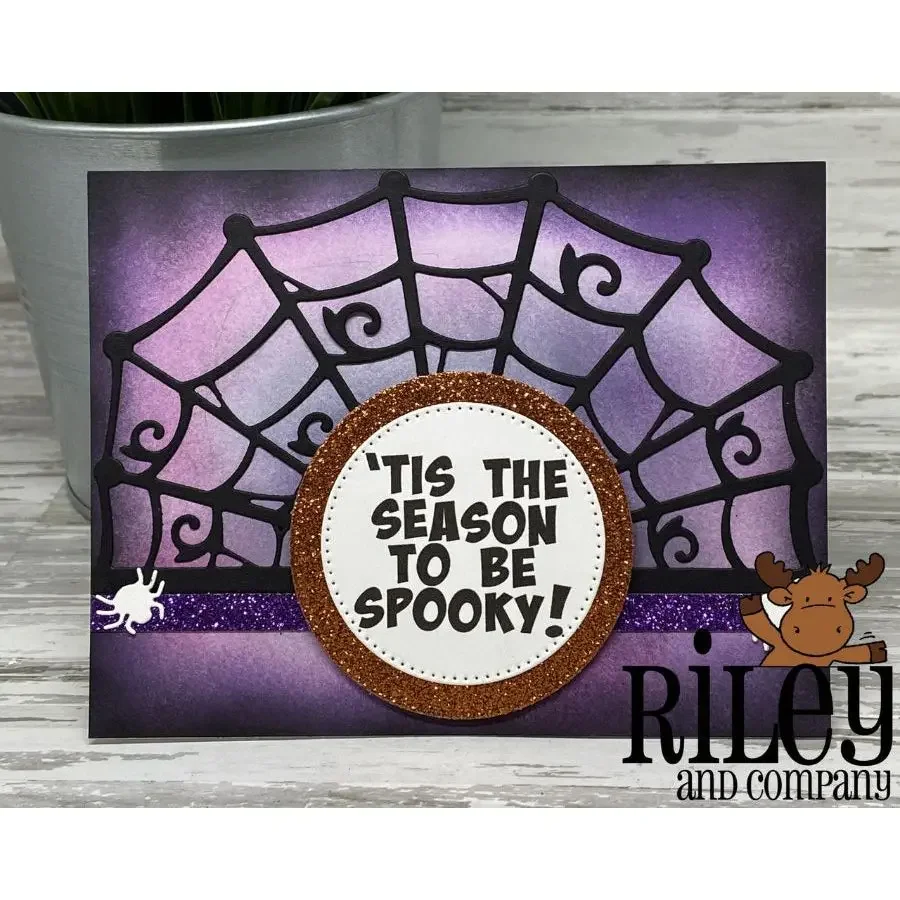 Arrival New Hallowmas Fun Web Tag Scallop Treat Box Die Metal Cutting Dies Stencils DIY Greeting Card Gift Template Scrapbooking view 5