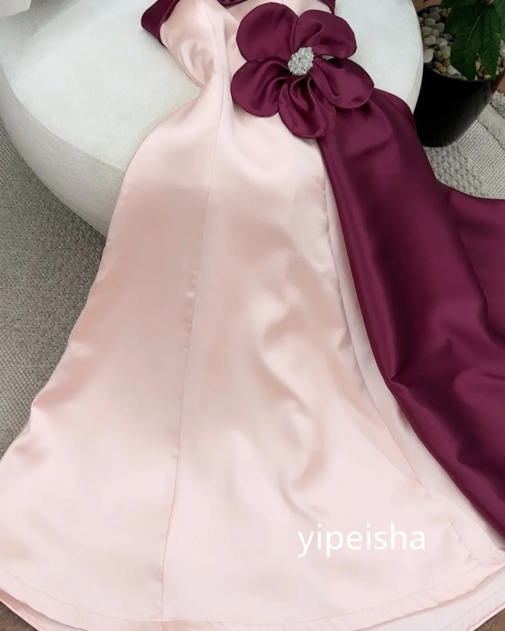 Vestidos Midi personalizados con tirantes finos y flores a juego, vestidos de graduación clásicos, exquisitos, estilo moderno, Pastrol, Unisex, chinos