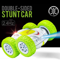 Remote Control Car For Kids With Light 360 Degree Rotating Rc Stunt Car Double Sided Tumbles Rotating Car Childern Birthday Gift