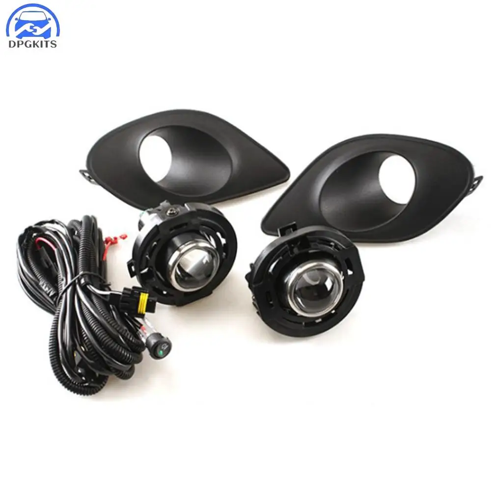 

Набор светодиодных противотуманных фар DPGKITS для Dodge Charger SRT 2015-2019 гг., жгут проводов с рамкой Hellcat 68280429AA 68280428AA, дропшиппинг