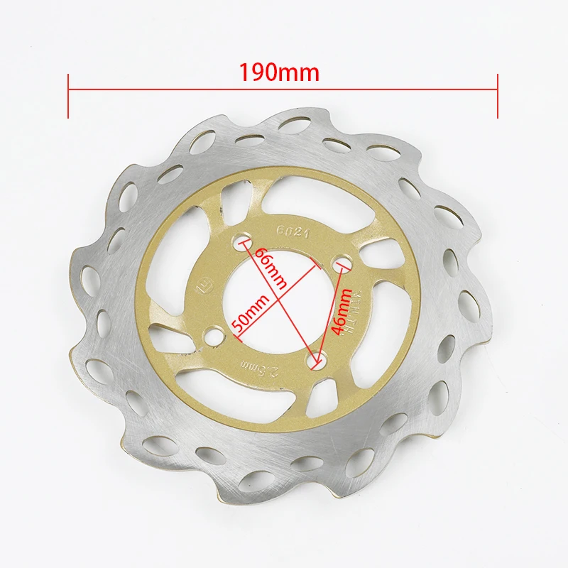 110-125cc small off-road motorcycle disc brake disc Apollo high race front and rear universal 19cm chrysanthemum brake disc