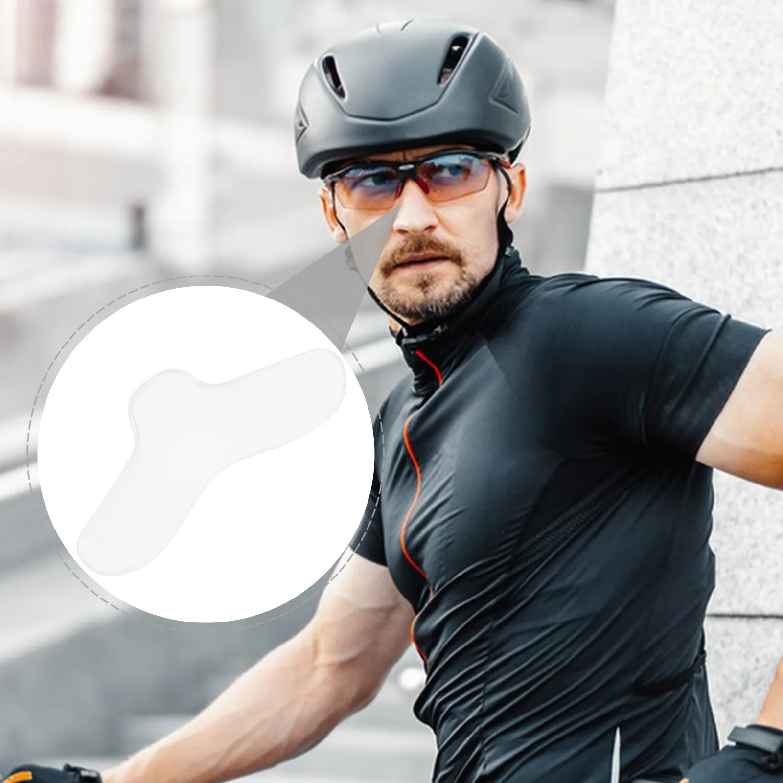 

4pcs Nose Bridge Pads For Glasses Replacement Cushions Eyeglass Frames Cycling Nose Protectors Lightweight Support For Plastic