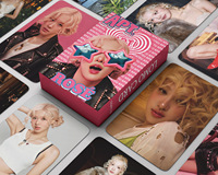 55Pcs/Set Kpop ROSE New Album APT Lomo Card Postcard Photo Print Cards Picture For Fans Collectible Cards