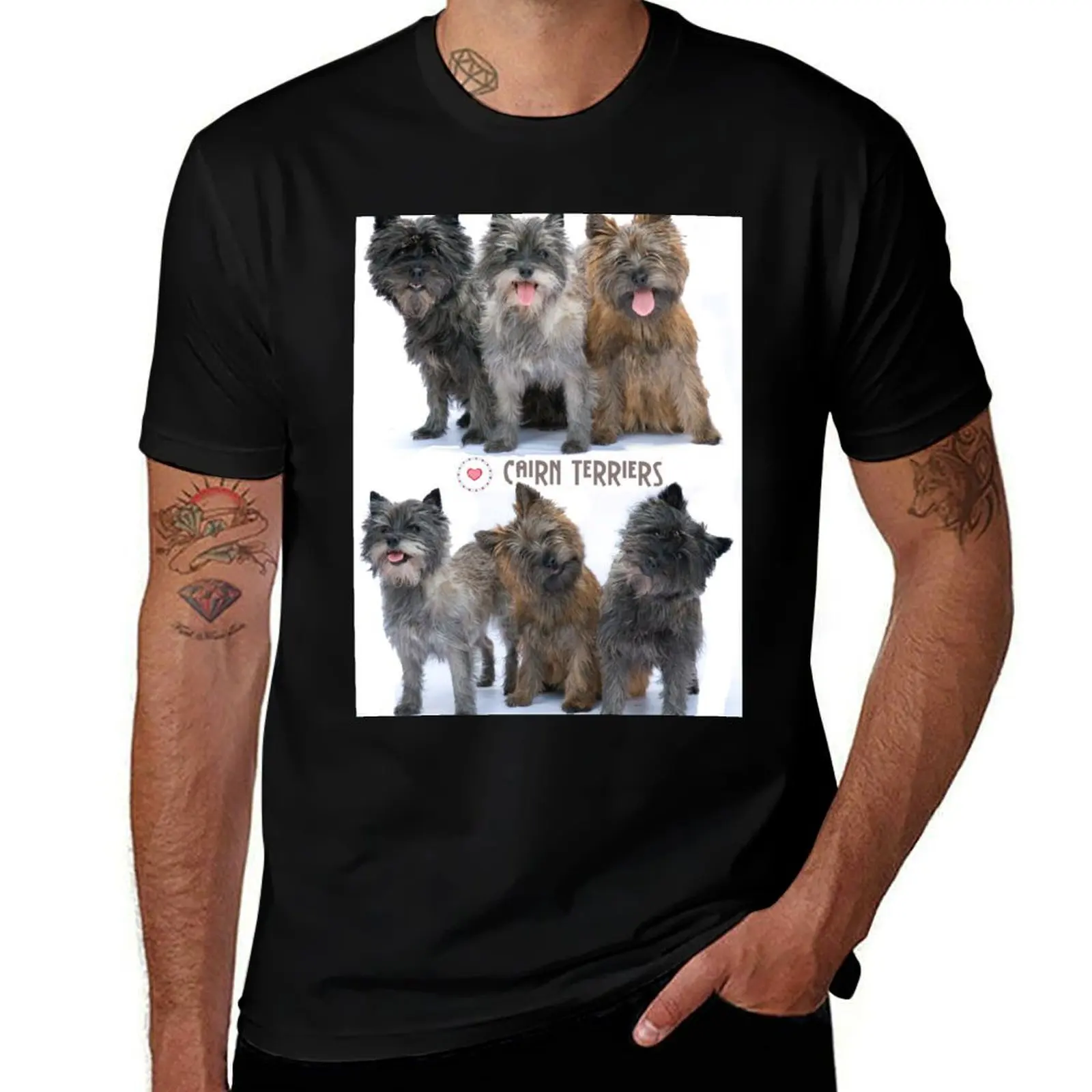 

Love Cairn Terriers T-Shirt t shirts for man slim fit man t shirts for men T-Shirt