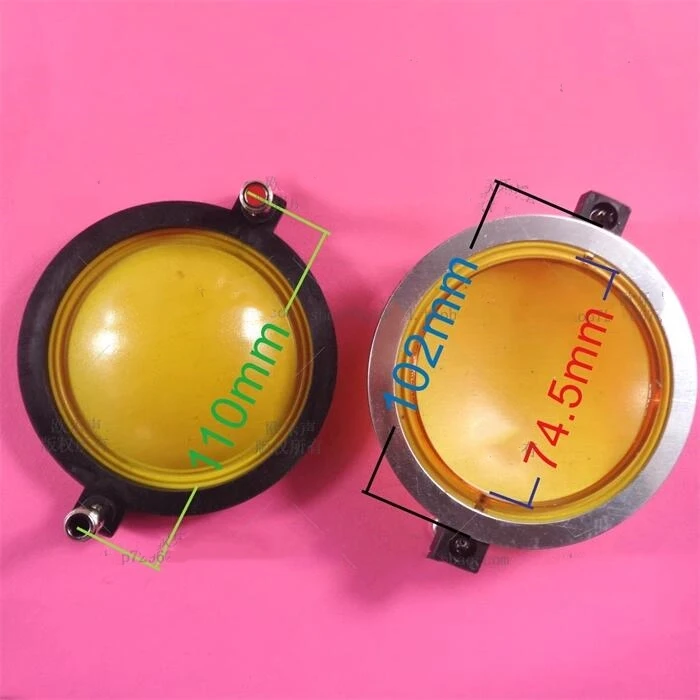 GHXAMP 1 szt. 74.5mm cewka drgająca naprawa filmu dźwiękowego 110mm odległość dla B & C DE900 910 drut okrągły 75 rdzenia