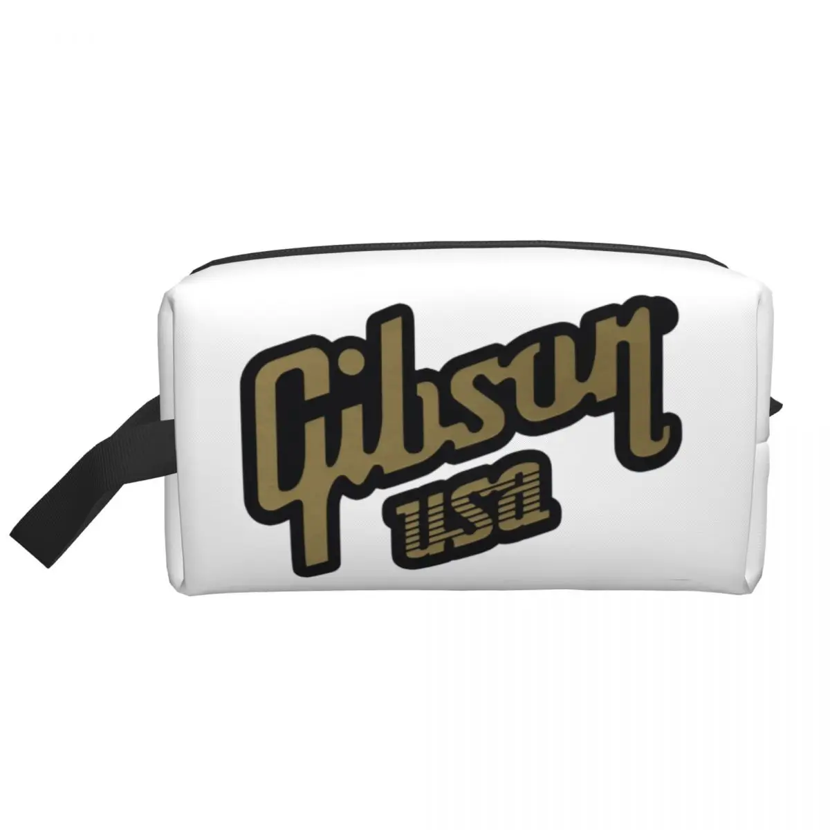 

Gibson Les Paul женские косметички дорожный органайзер для макияжа сумка для хранения туалетных принадлежностей Dopp Kit Box пенал