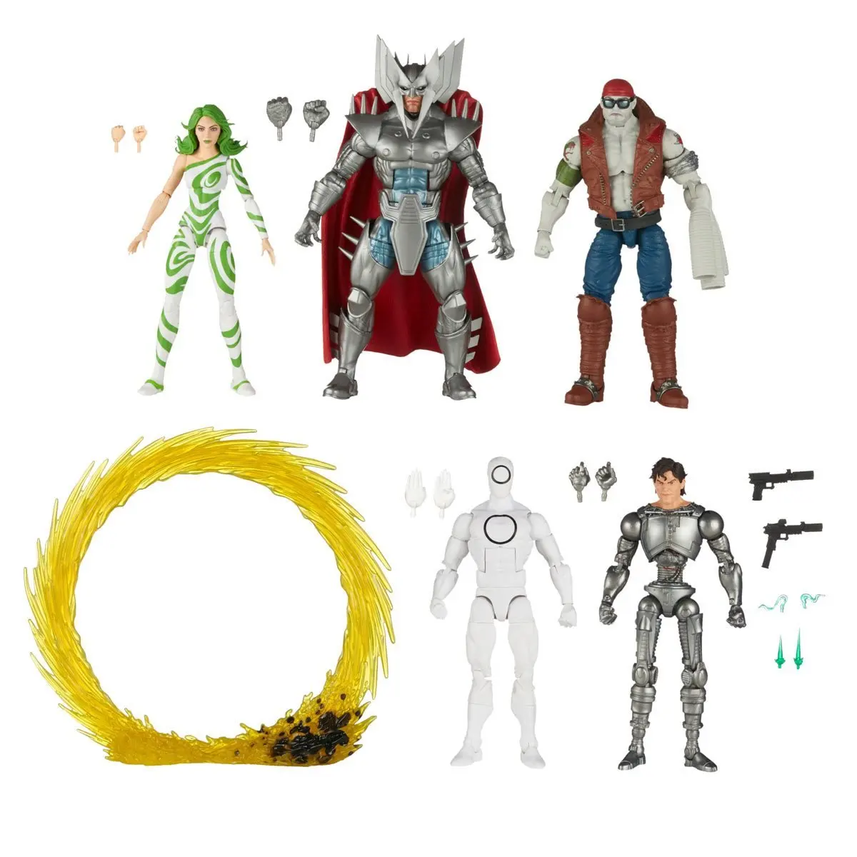 

5 шт./упаковка, экшн-фигурки героев мультфильма Marvel Legends X-Men Злодеи