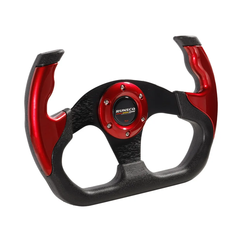 Car Drift D-Type X New Modified Sport Racing Steering Wheel Universal PU13 inch