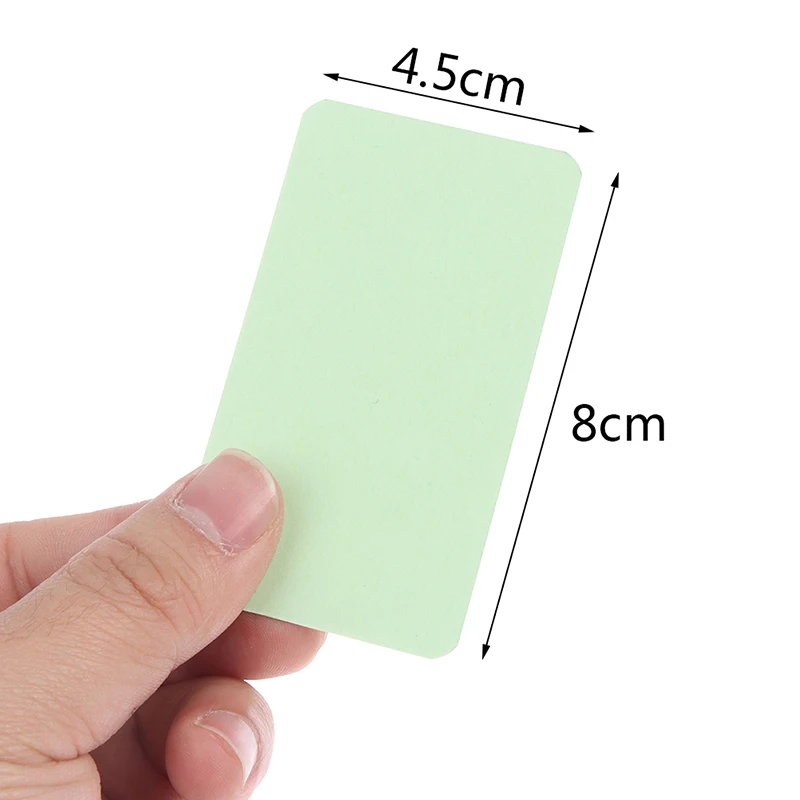 100pcs Kraft Paper Card Color Blank Business Card Message Thank You Card Writing Card Label Bookmark Learning Card