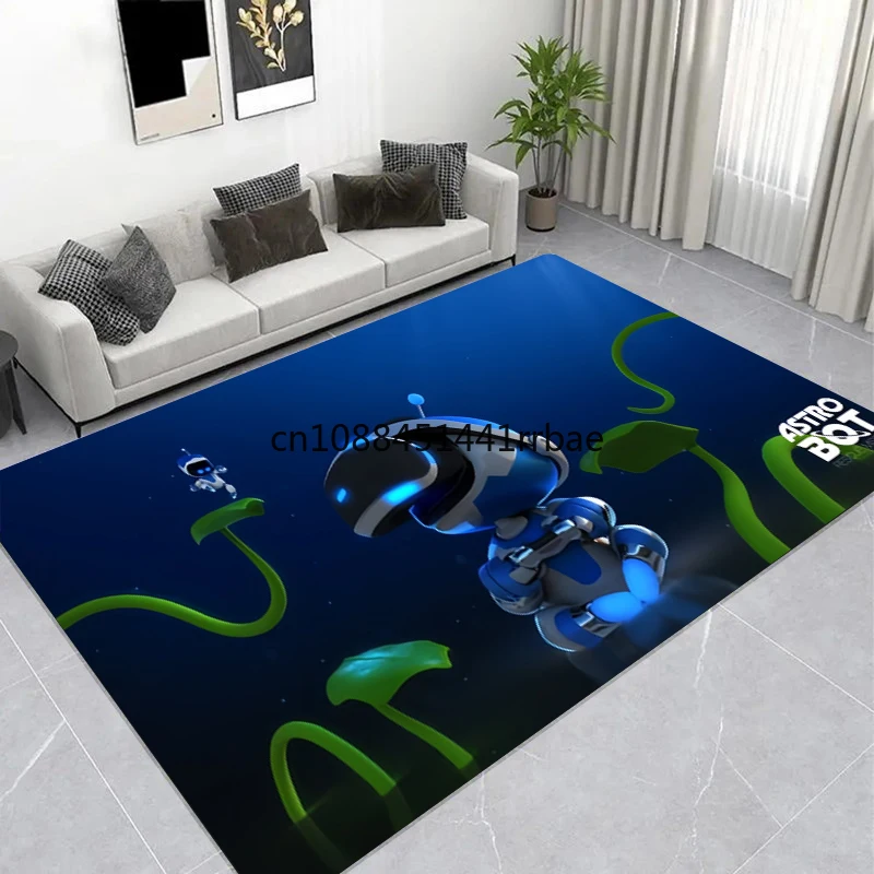 Game AA-ASTRO BOT Poster Large Carpet,Living Room Bedroom Sofa Area Rug,Floormats,bath Mat,playmat