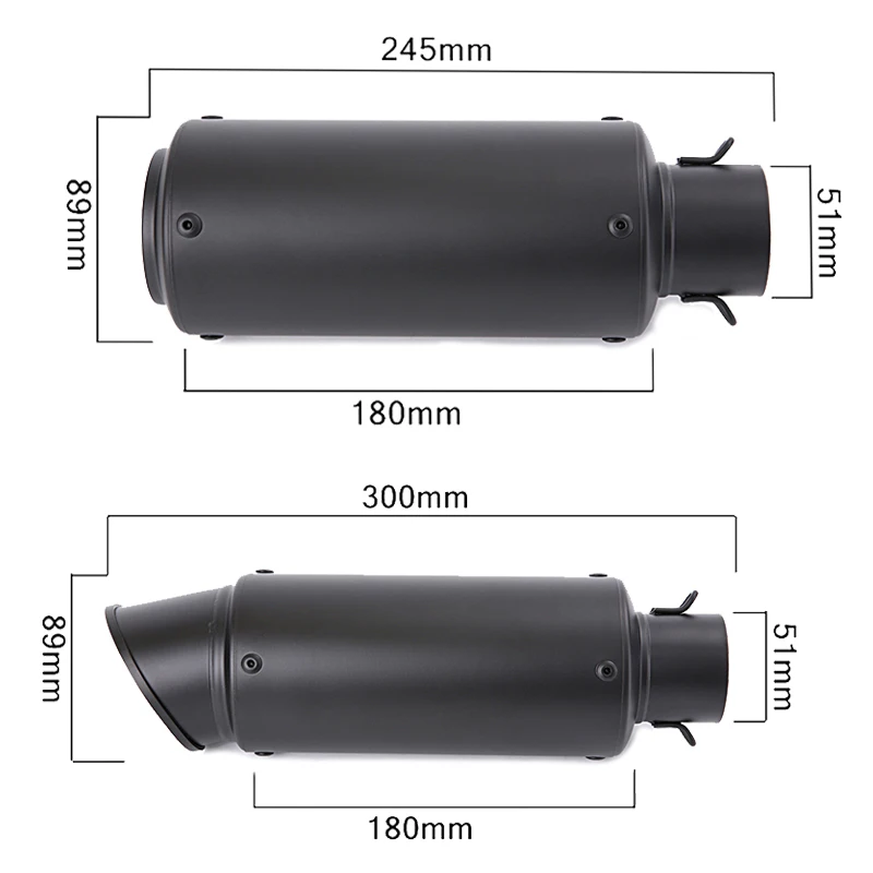 Pour Yamaha MT-07 FZ07 Jusqu'à 2023 Système Complet Accès Slip On Silencieux Queue Tuyau Avant allergique Tube En Acier Inoxydable Avec DB Killer