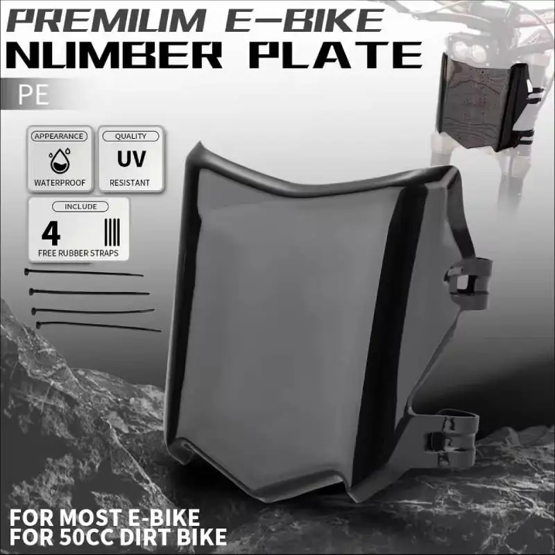 

Electric Bike Number Plate For Surron S X Motorcycle Accessories Front License Plate For Stark Varg Talaria Sting Q20 Dirt EBike