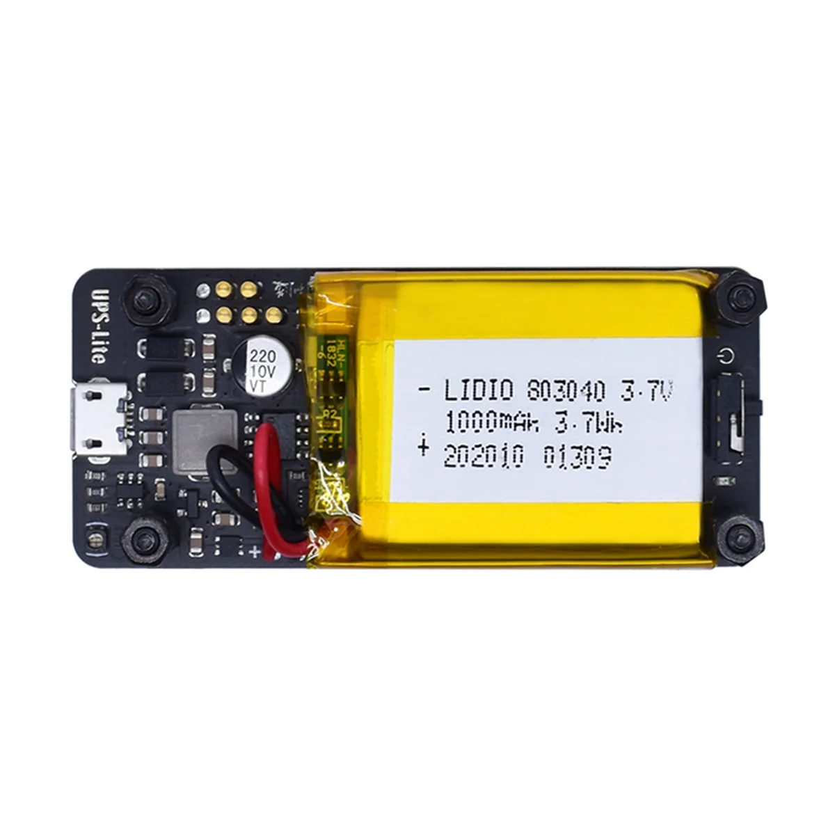 Placa de alimentación UPS-Lite para Raspberry Pi Zero, accesorio de cargador de batería integrado de 1000MAh con función de detección de energía
